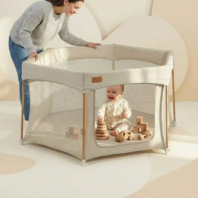 All Stars JOY Baby Playpen - Beige