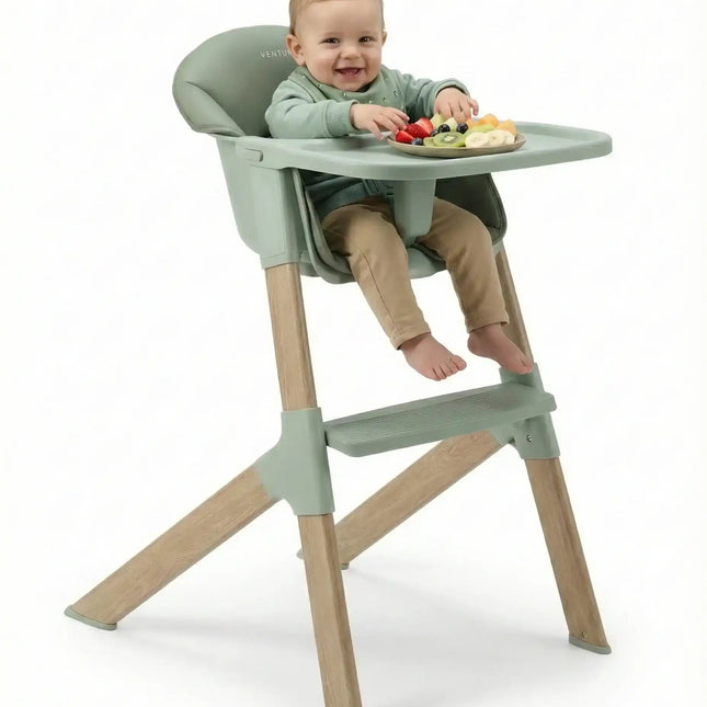 MICO Baby & Toddler Highchair - Green