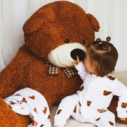 Dreamy Bear Bamboo & Organic Cotton Zip Sleepsuit One Piece