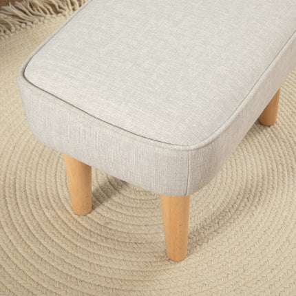 Ida Nursing Chair with Stool - Cashmere