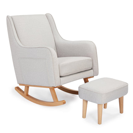 Ida Nursing Chair with Stool - Cashmere