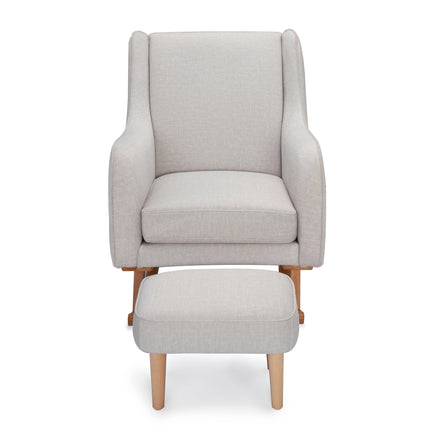 Ida Nursing Chair with Stool - Cashmere