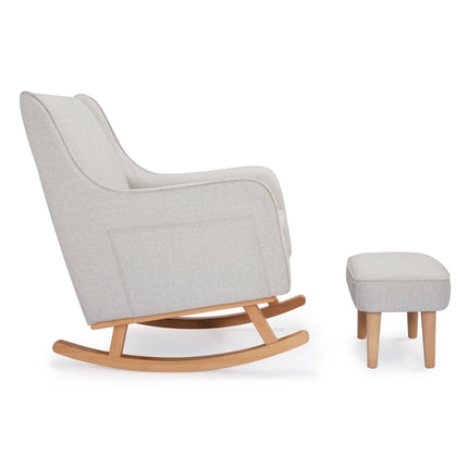 Ida Nursing Chair with Stool - Cashmere