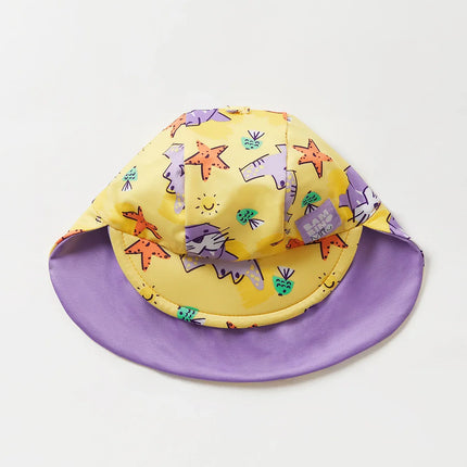 UPF 40+ Reversible Swim Hat for Babies and Toddlers