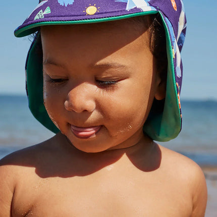 UPF 40+ Reversible Swim Hat for Babies and Toddlers