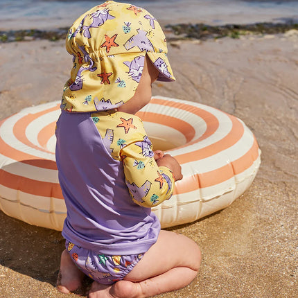 UPF 40+ Reversible Swim Hat for Babies and Toddlers