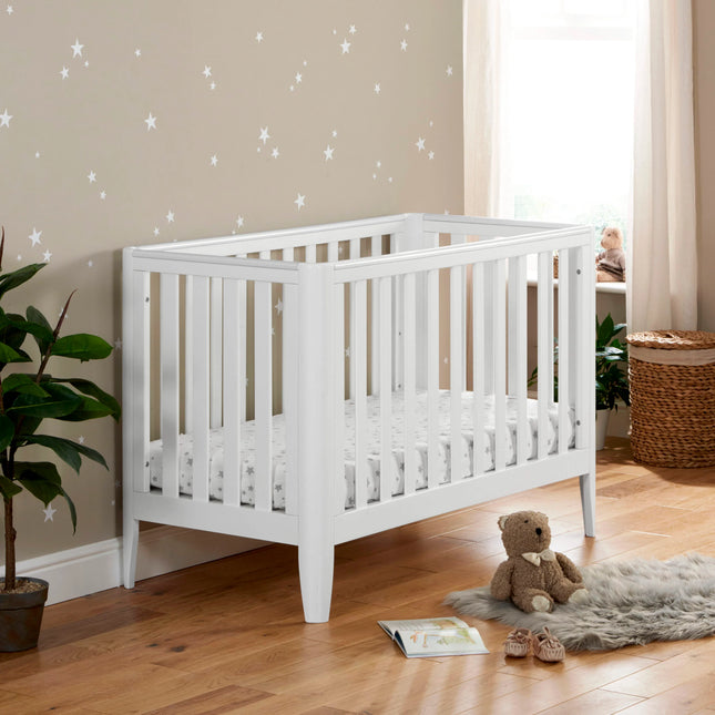 Iris Mini Cot Bed - White