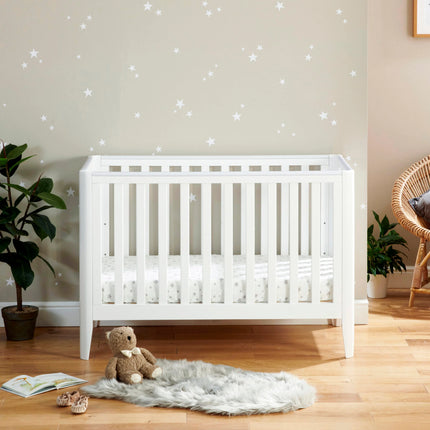 Iris Mini Cot Bed - White