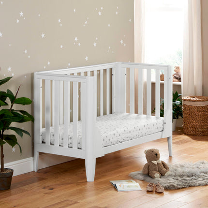 Iris Mini Cot Bed - White