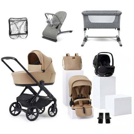 Jane Keep 3in1 + Sleep Carrycot + Kombibaby Car Seat + Nursery Bundle