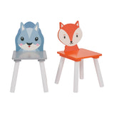 Fox and Squirrel Table & Chairs
