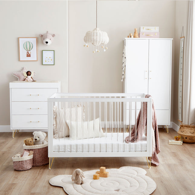 Kimi Acrylic 3 Piece Nursery Furniture Set