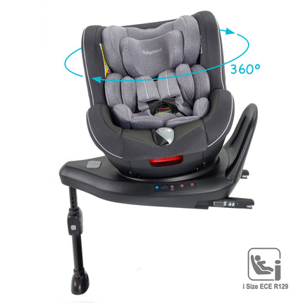 Kola 360° Rotating i-Size 40-105cm 0-4 years Car Seat