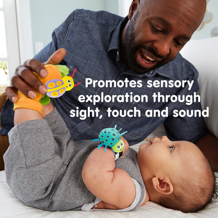 Gardenbug Wrist Rattle Footfinder Set