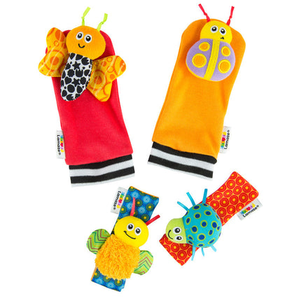 Gardenbug Wrist Rattle Footfinder Set