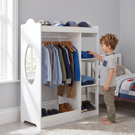 Kid's Dressing Rail with Mirror