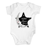 To The Moon and Back Vest - Personalised | 0 - 3 Months