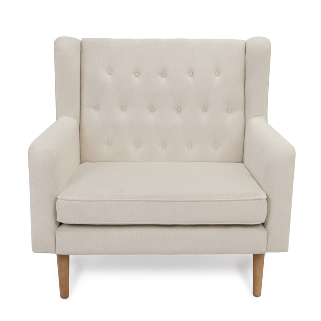 Lux Convertible Snuggle Rocking Chair - Ivory