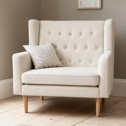 Lux Convertible Snuggle Rocking Chair - Ivory