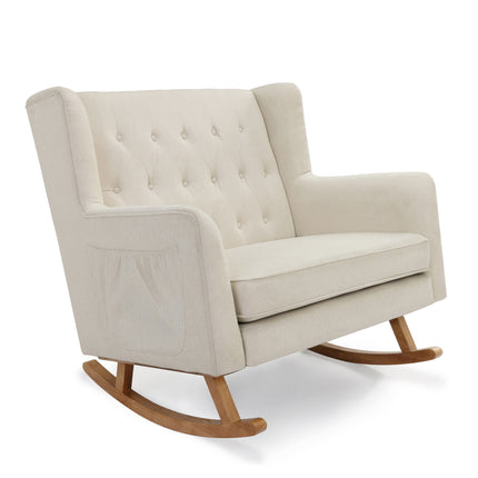 Lux Convertible Snuggle Rocking Chair - Ivory