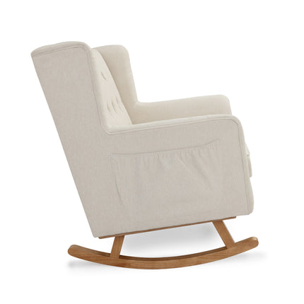 Lux Convertible Snuggle Rocking Chair - Ivory