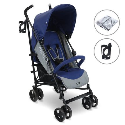 Lightweight Stroller - Blue & Grey