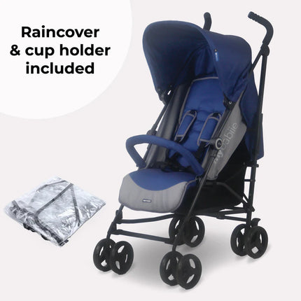 Lightweight Stroller - Blue & Grey