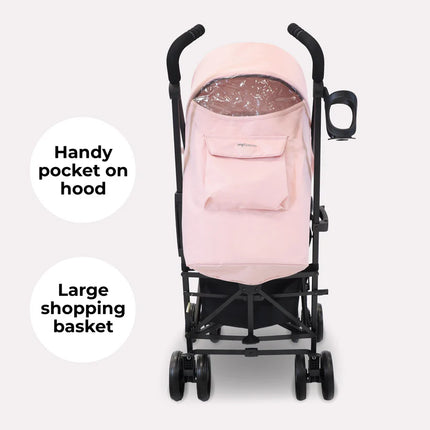 MB02 Lightweight Stroller - Pink & Grey