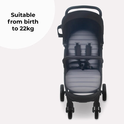 MB30 Plus Pushchair - Black/Grey