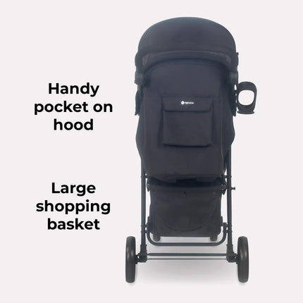 MB30 Plus Pushchair - Black/Grey