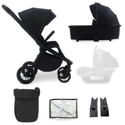 MB450 2-in-1 Pushchair & Carrycot - Black