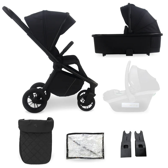 MB450 2-in-1 Pushchair & Carrycot - Black