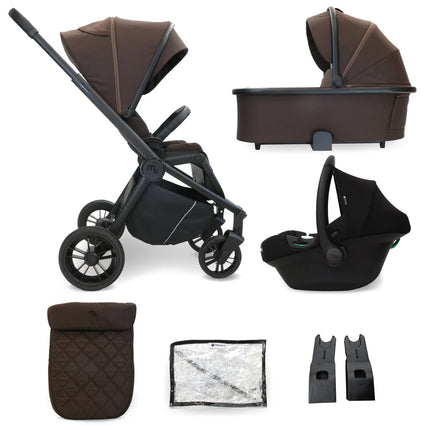 MB450i 3-in-1 Travel System + Car Seat - Chocolate