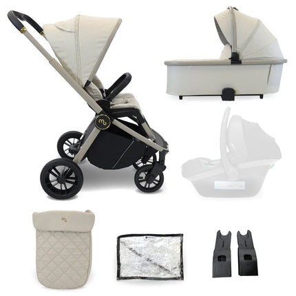 MB450 2-in-1 Pushchair & Carrycot - Ivory