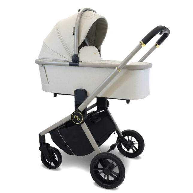 MB450i 3-in-1 Travel System + Car Seat & IsoFix Base- Ivory