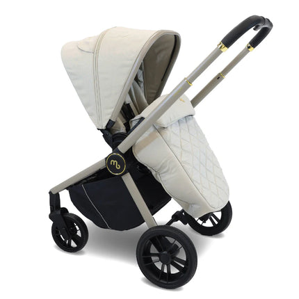 MB450i 3-in-1 Travel System + Car Seat & IsoFix Base- Ivory