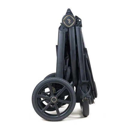 MB450 LUXE 3-in-1 Travel System with Rotating Car Seat + Toddler Seat + Base - Black