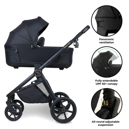MB450 LUXE 3-in-1 Travel System - Black