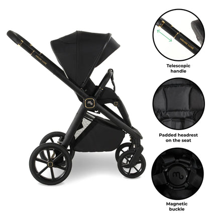 MB450 LUXE 3-in-1 Travel System - Black