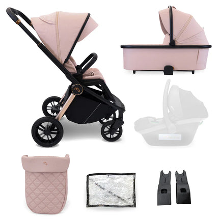 MB450 2-in-1 Pushchair & Carrycot - Pastel Pink