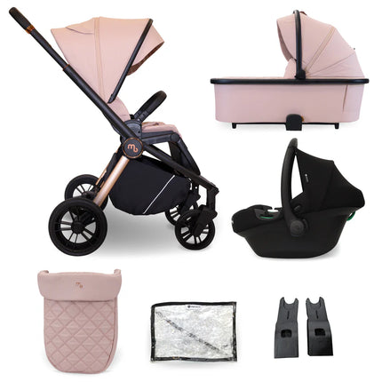 MB450i 3-in-1 Travel System + Car Seat - Pastel Pink