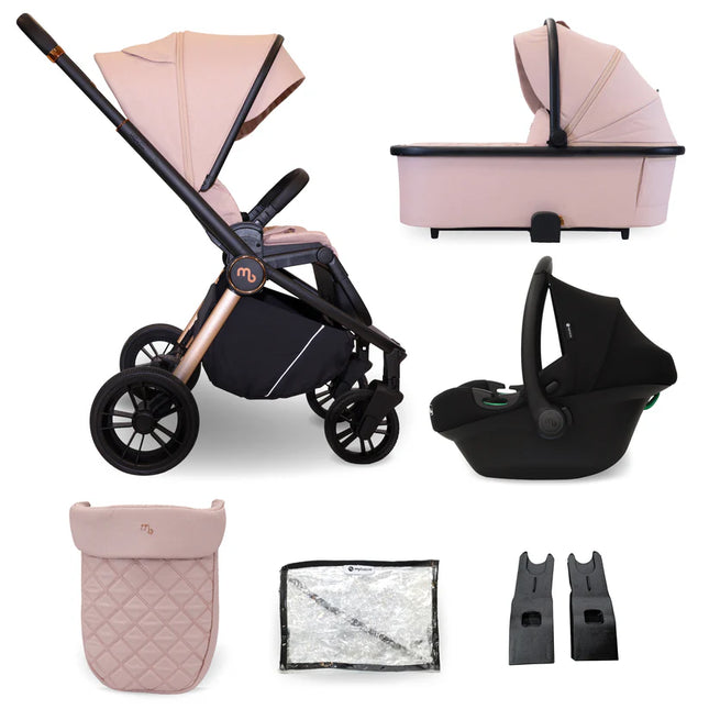 MB450i 3-in-1 Travel System + Car Seat - Pastel Pink
