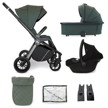 MB450i 3-in-1 Travel System + Car Seat - Forest Green