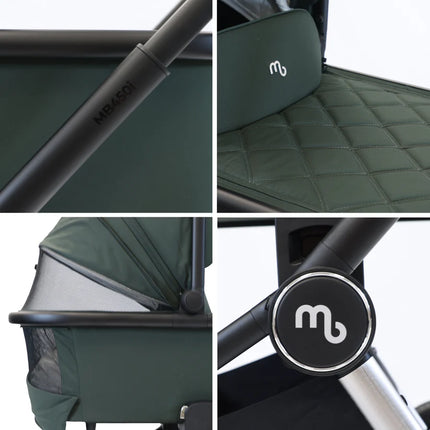 MB450i 3-in-1 Travel System + Car Seat - Forest Green
