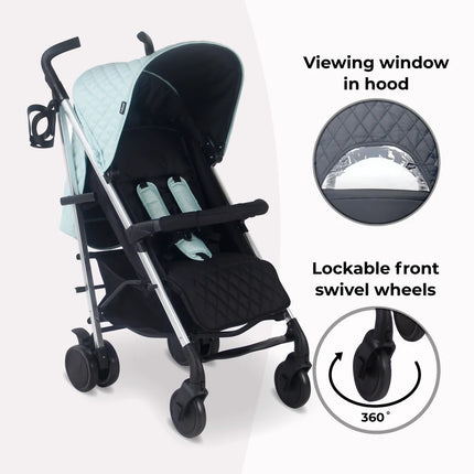 MB51 Plus Stroller - Quilted Aqua