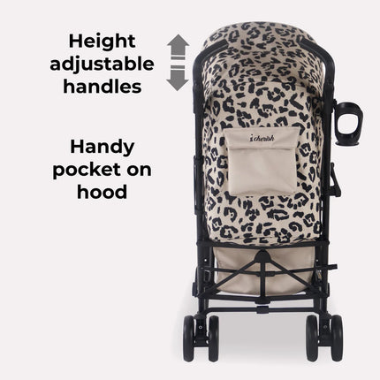 MB51 Plus Stroller - Fawn Leopard