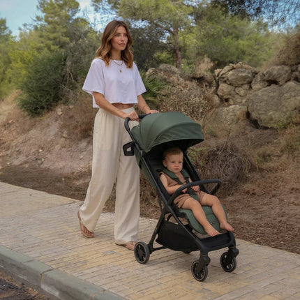 MBX6 Compact Auto Fold Stroller - Forest Green
