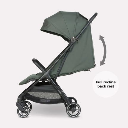 MBX6 Compact Auto Fold Stroller - Forest Green