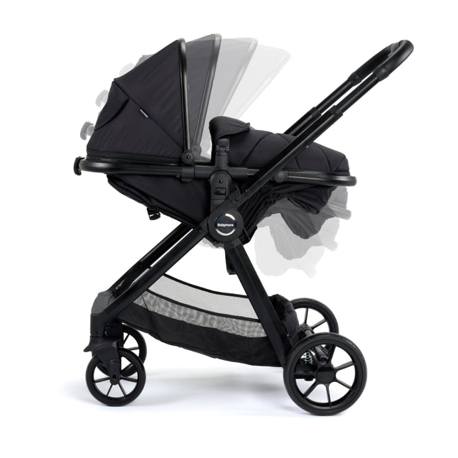 Mimi 2 in 1 Pram & Pushchair - Black