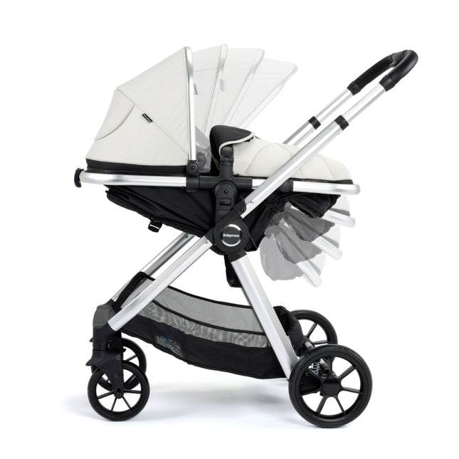 Mimi 2 in 1 Pram & Pushchair - Silver